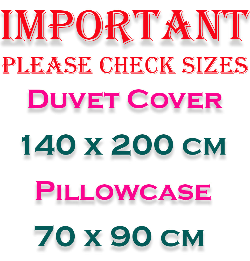 Peppa Pig Cotton Duvet Cover 140 x 200 cm and Pillowcase 70 x 90 cm Set
