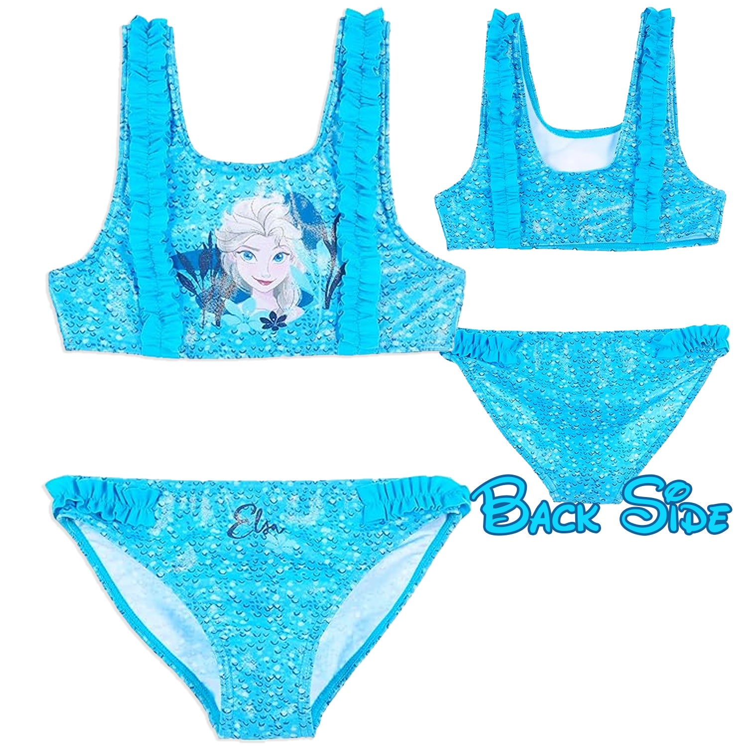 Disney Frozen Elsa Swimming Costume Bikini for Girls Shoppe N Smile