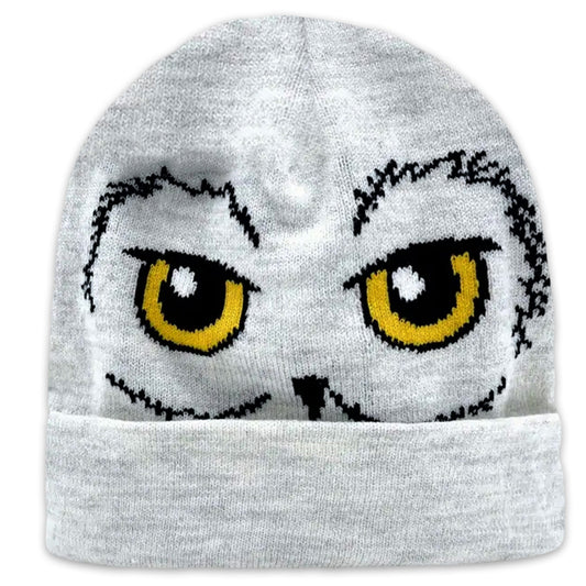 Harry Potter Kids Winter Acrylic Hat - Magical Hedwig Pattern