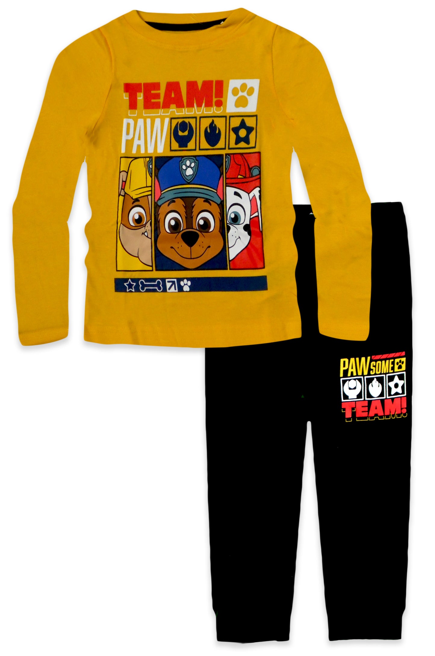 Paw Patrol Cotton Long Sleeve Pyjama Set for Kids