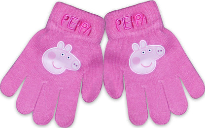 Peppa - licious Pink Piglet Gloves for Playful Winter Adventures! 🐷❄️
