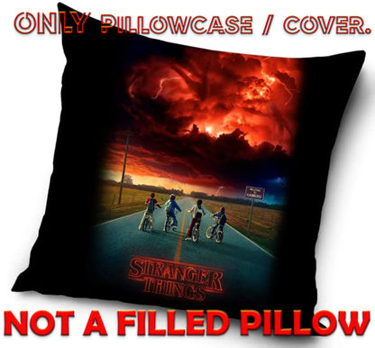 STRANGER THINGS Pillowcase Decorative Cushion Cover 40x40 cm 100% Polyester