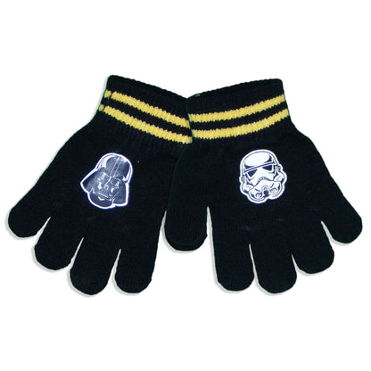 STAR WARS Kids Acryic WInter Gloves, One Size
