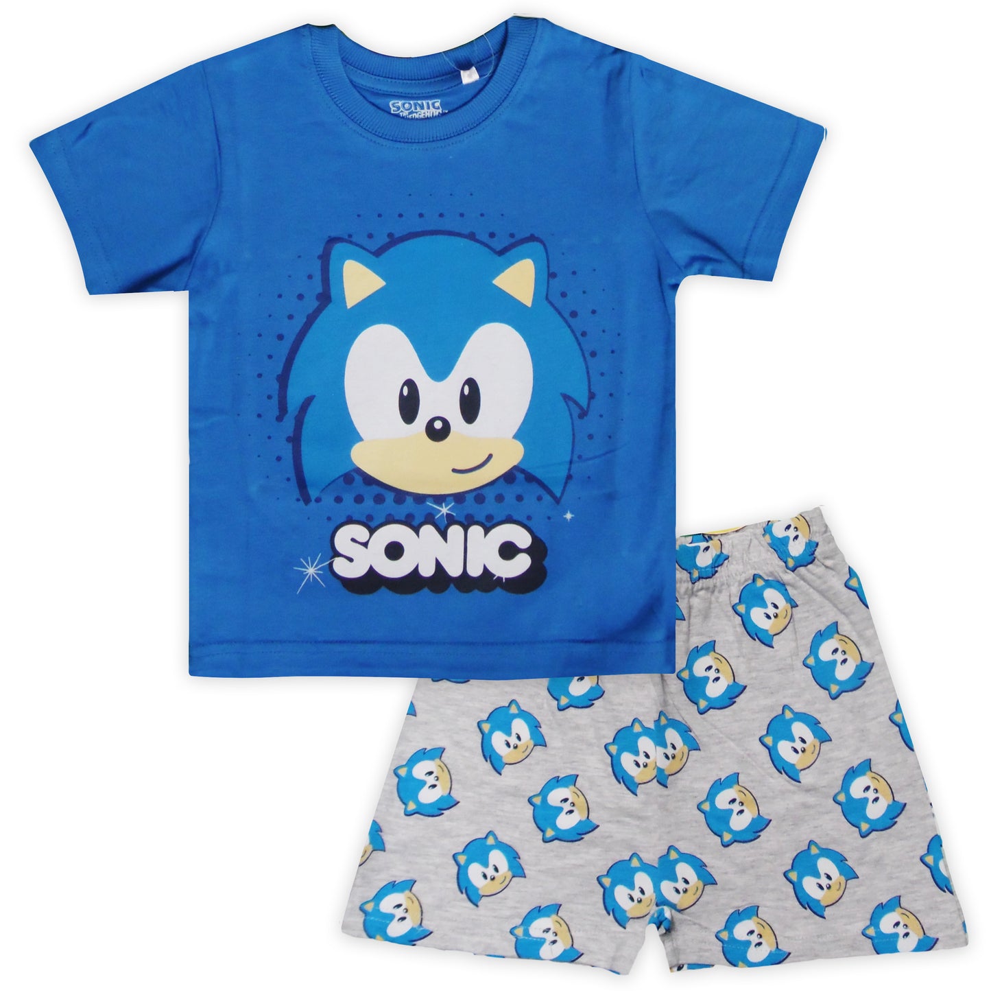 SONIC the Hedgehog Cotton Short Pyjama Set for Kids