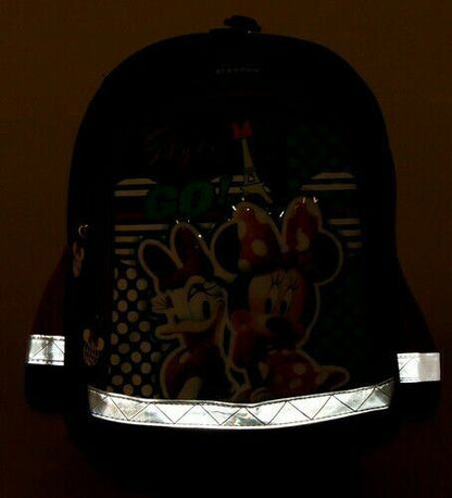 Authentic Disney Minnie Mouse Daisy Duck Junior Girls School Backpack 38 x 29 x 19 CM