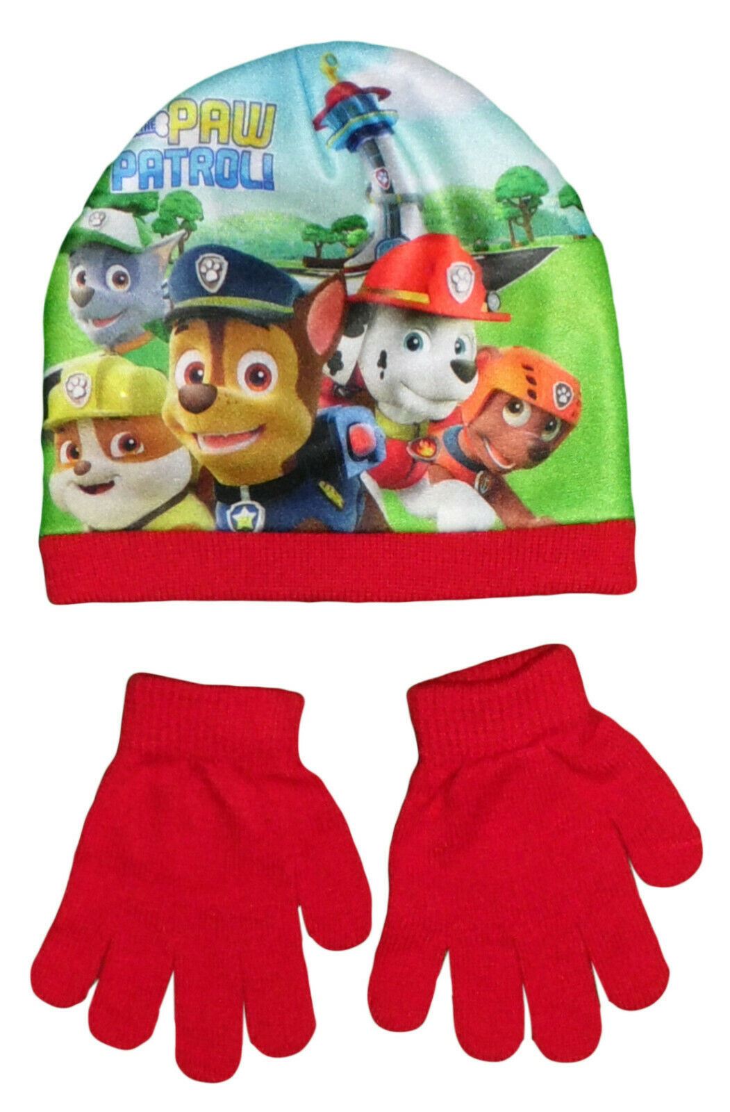 Paw Patrol Kids Hat and Gloves Set in Box Packing