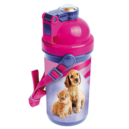 Animal Planet 500 ml Straw Sipper Plastic Water Bottle