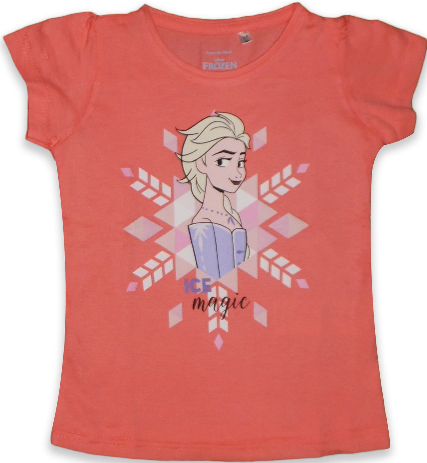 Disney Frozen II Queen Elsa Kids Girls Cotton Short Sleeve PJs Pyjama Pyjama Set