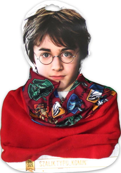 Authentic HARRY POTTER Kids Polyester Fleece Scarf Snood