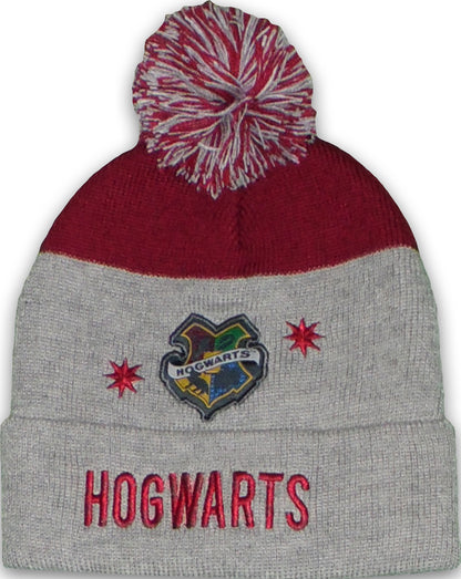 Official Licensed Harry Potter Hogwarts Kids Winter Hat Scarf and Gloves Set
