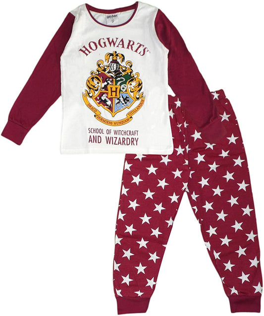 Harry Potter Long Sleeve Kids Boys Cotton Pyjama Set PJs Pajamas