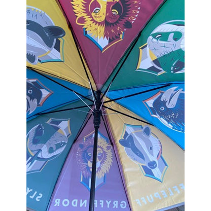 Official Licensed Harry Potter Stick Umbrella for Kids Boys Girls