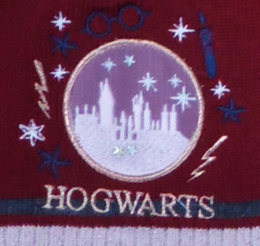 Official Licensed Harry Potter Hogwarts Winter Hat Scarf and Gloves Set