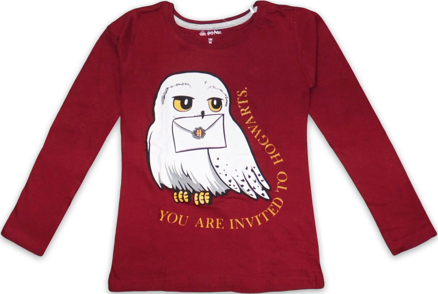 Authentic Harry Potter Hedwig Girls Cotton Pyjama Set