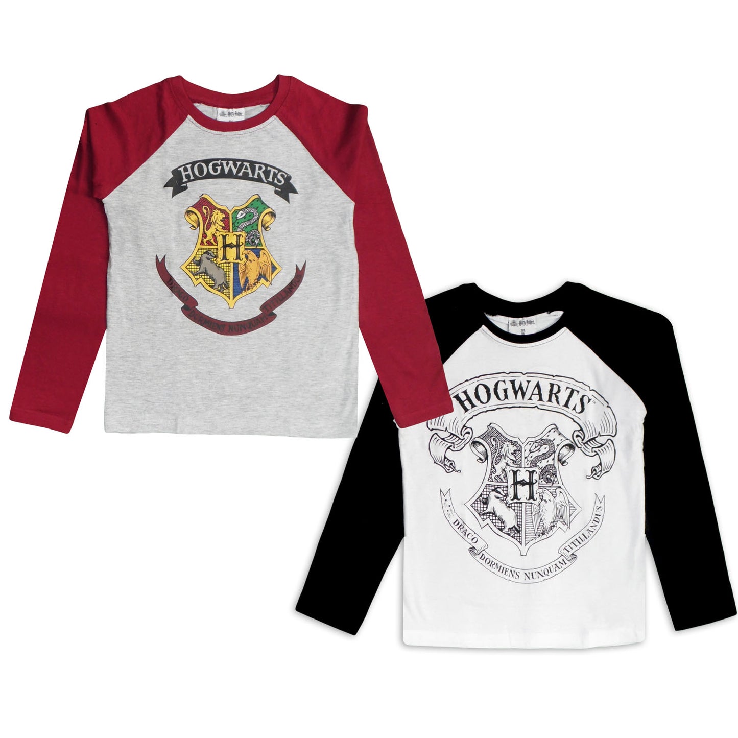 Authentic Harry Potter Gryffindor Kids Cotton Long Sleeve T-Shirt