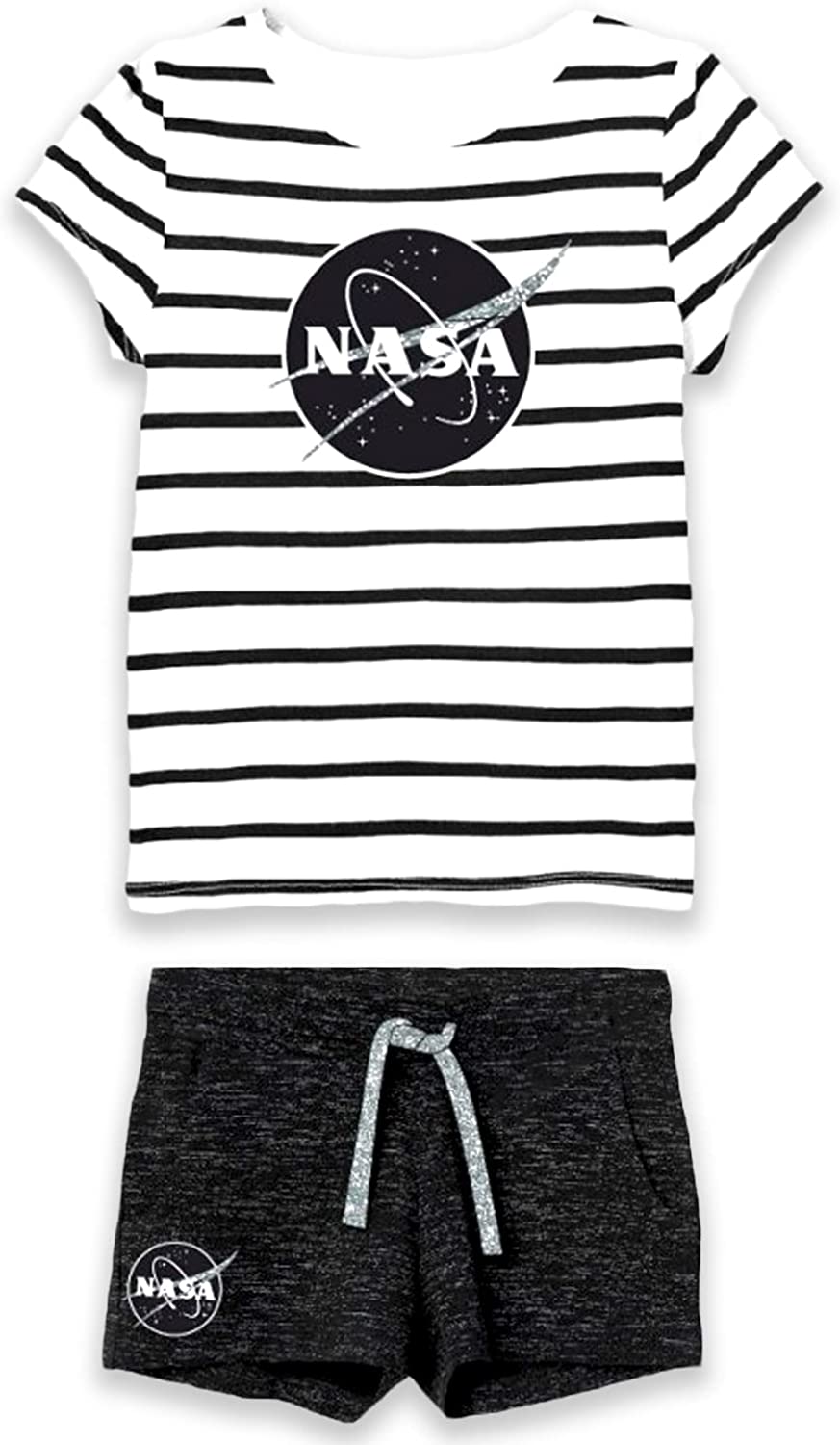 NASA Girls Top and Shorts Clothing Set