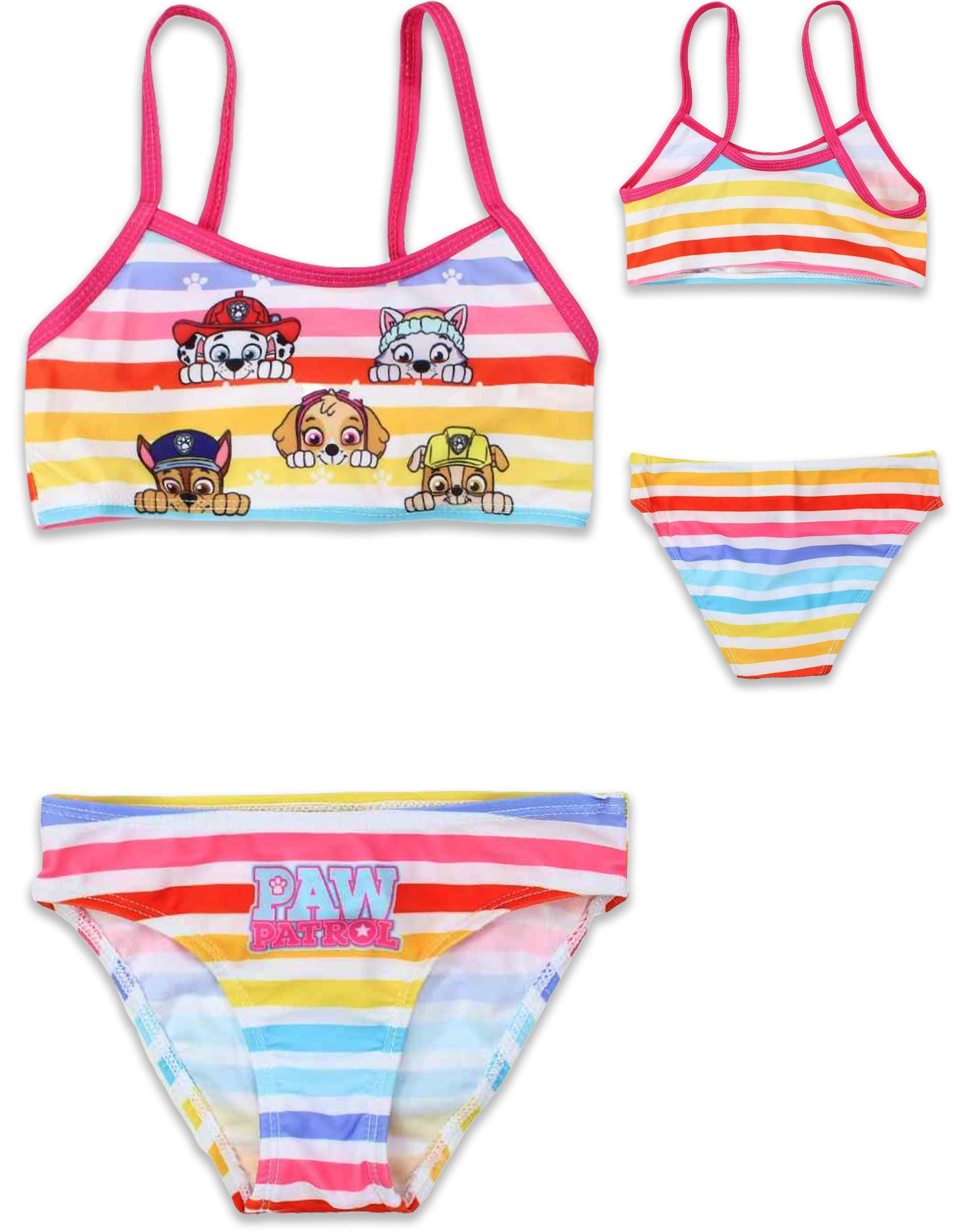 Paw Patrol Girls Swimwear Bikini Swimming Costume