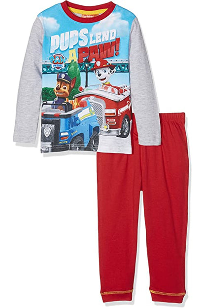 Paw Patrol Kids Long Sleeve Cotton Pyjama Set