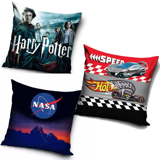 Harry Potter Hot Wheels Pillowcase decorative Cushion Cover 40x40 cm 100% Polyester
