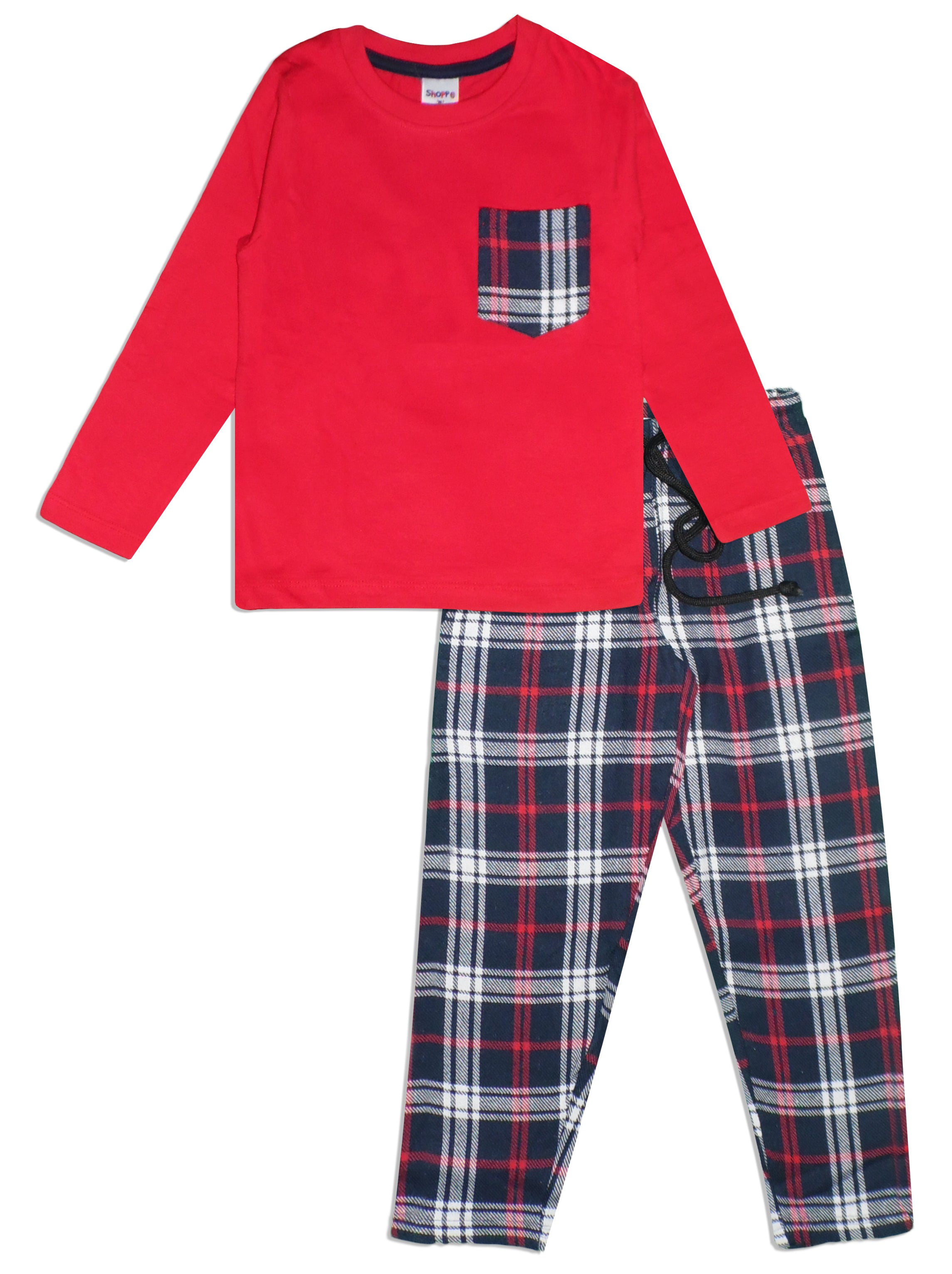 Cotton Flannel Kids Pajamas Pyjama Set Jammies Sleepwear Shoppe N Smile