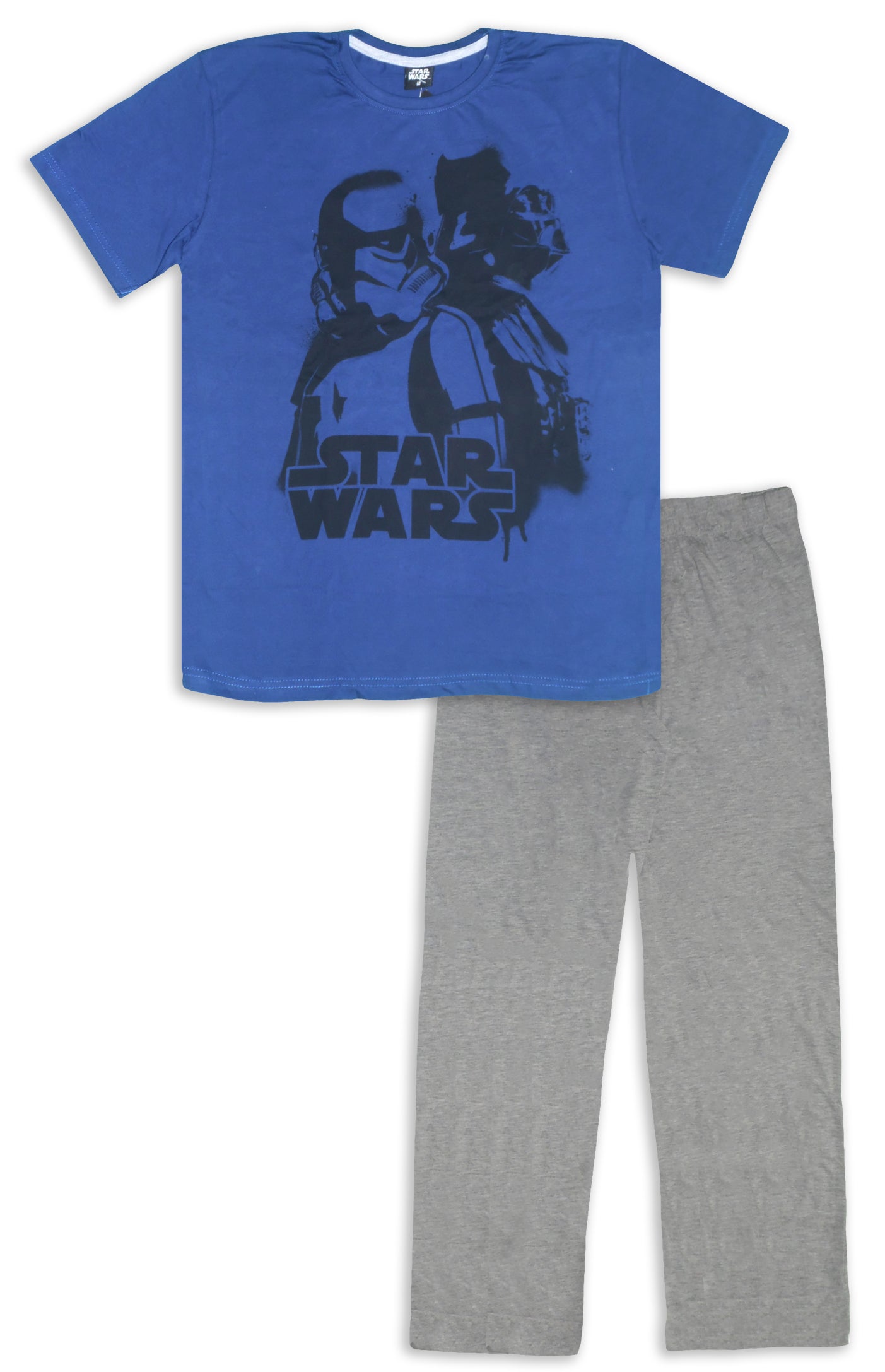 Official Star Wars Mens Long Pyjama Set