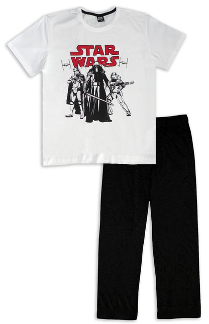 Official Star Wars Mens Long Pyjama Set