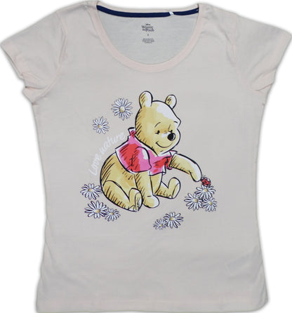 Disney Winnie The Pooh Women's Short Pyjama Set Cotton