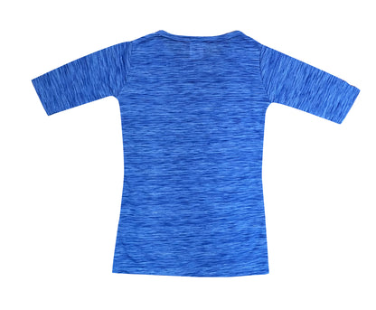 Girls T-shirt Lightweight Woven Top Half sleeve Breathe 100% Polyester