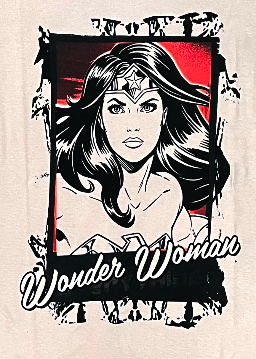 Wonder Woman Women's Ladies Nightdress long Top nightwear Cotton